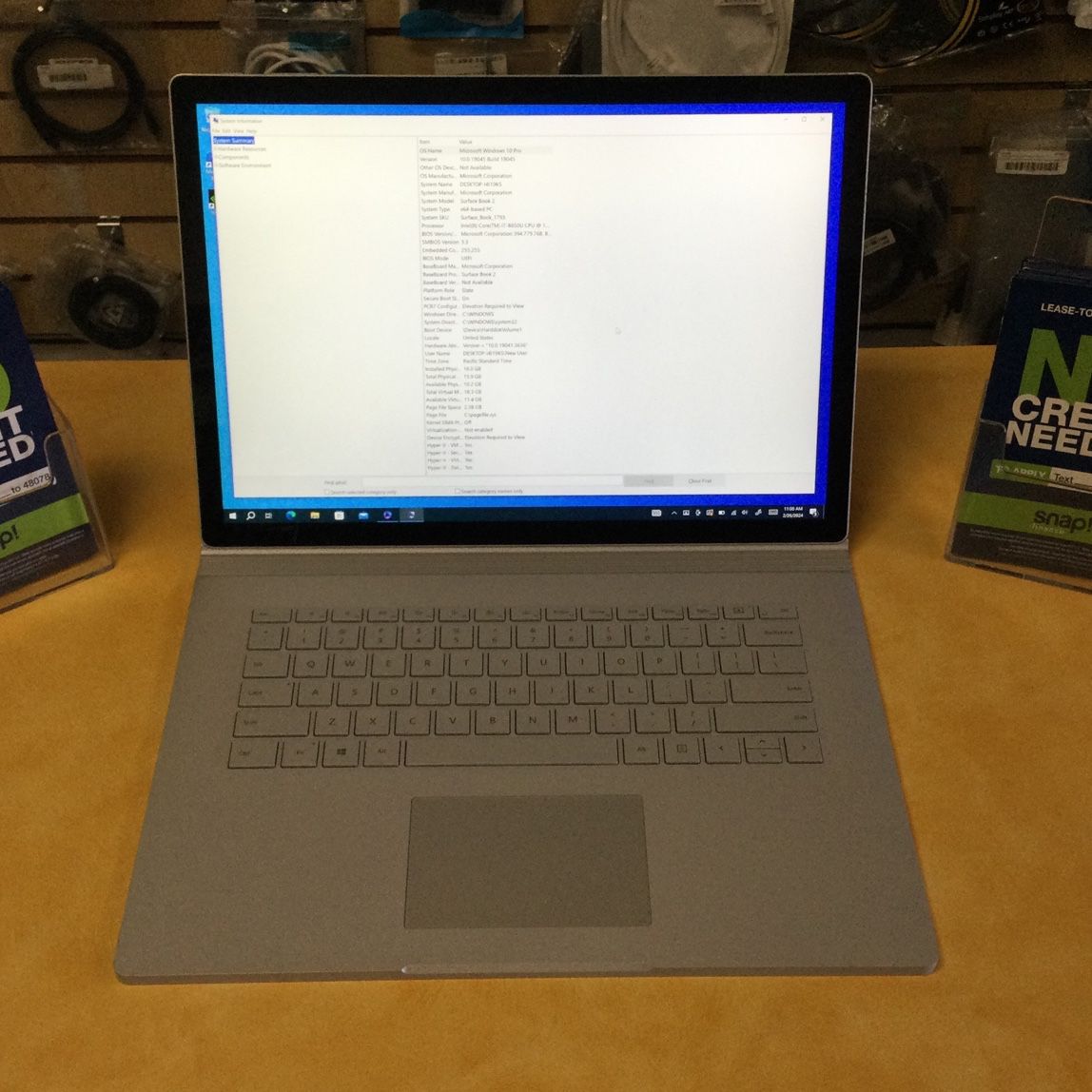 Surface Book 2 - i7, 16GB, GTX 1060, 256GB SSD - $0 DOWN!