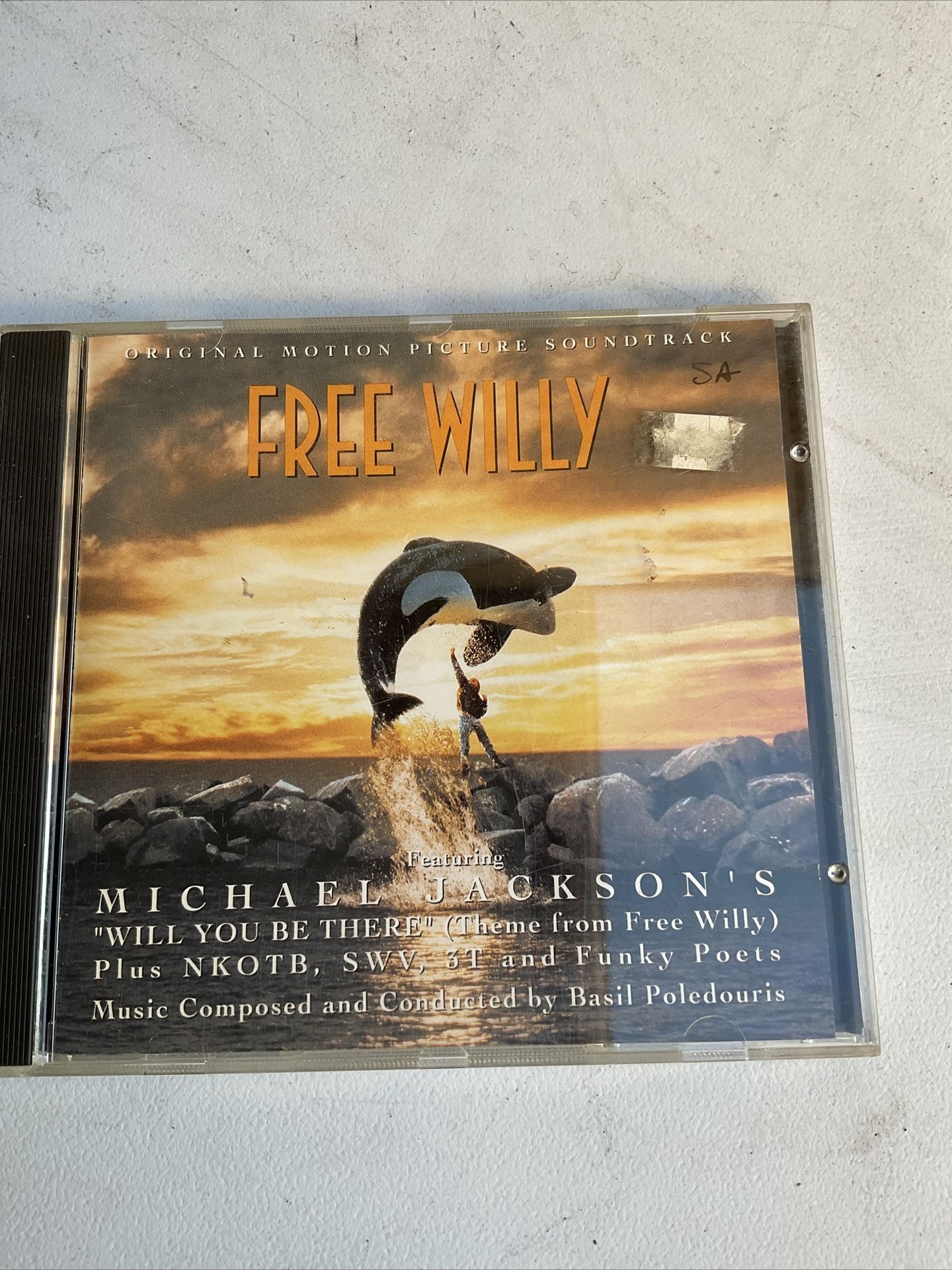 FREE WILLY MOVIE SOUNDTRACK MICHAEL JACKSON AND OTHER ARTISTS CD