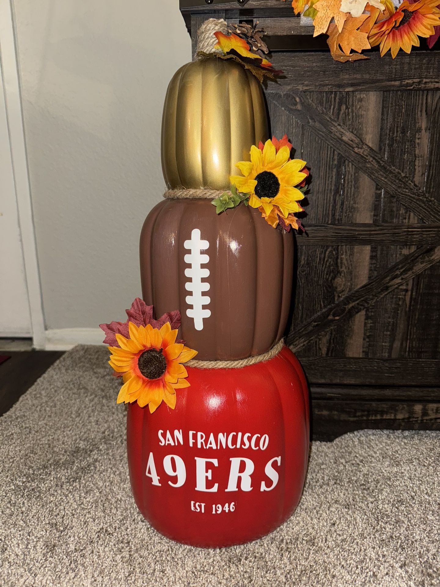 Football Fall Decor