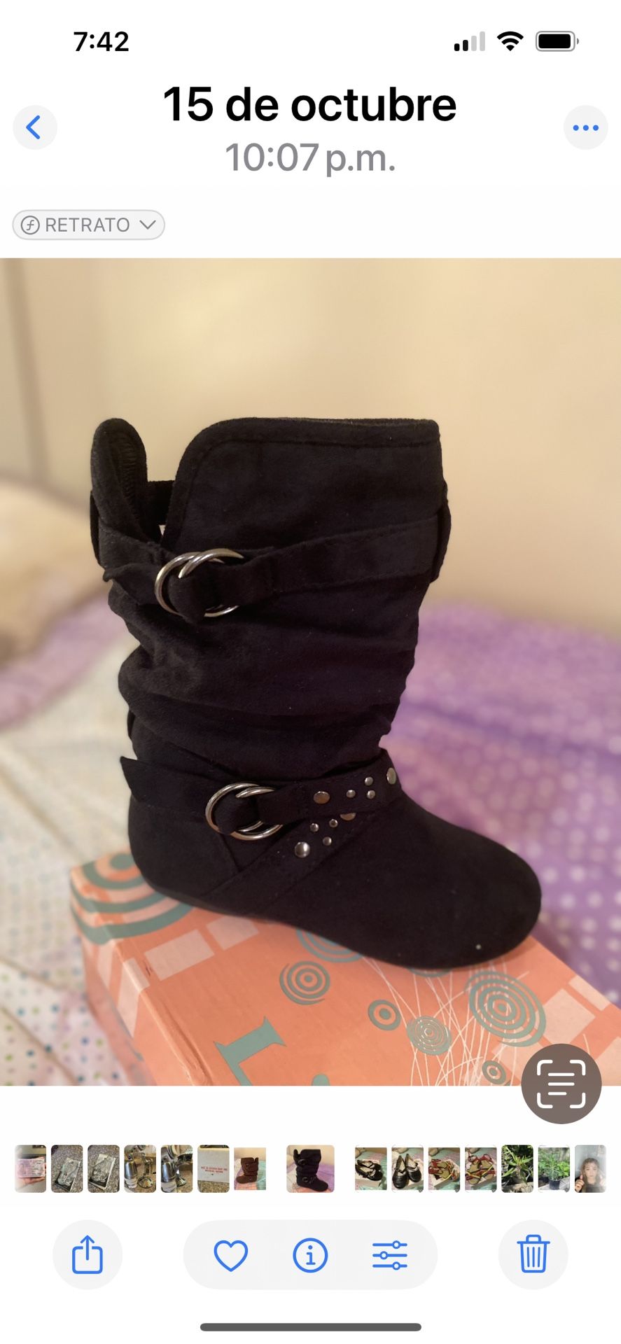 Botas De Niña Size 11 Y De Muger 5