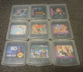 Sega Game Gear Games