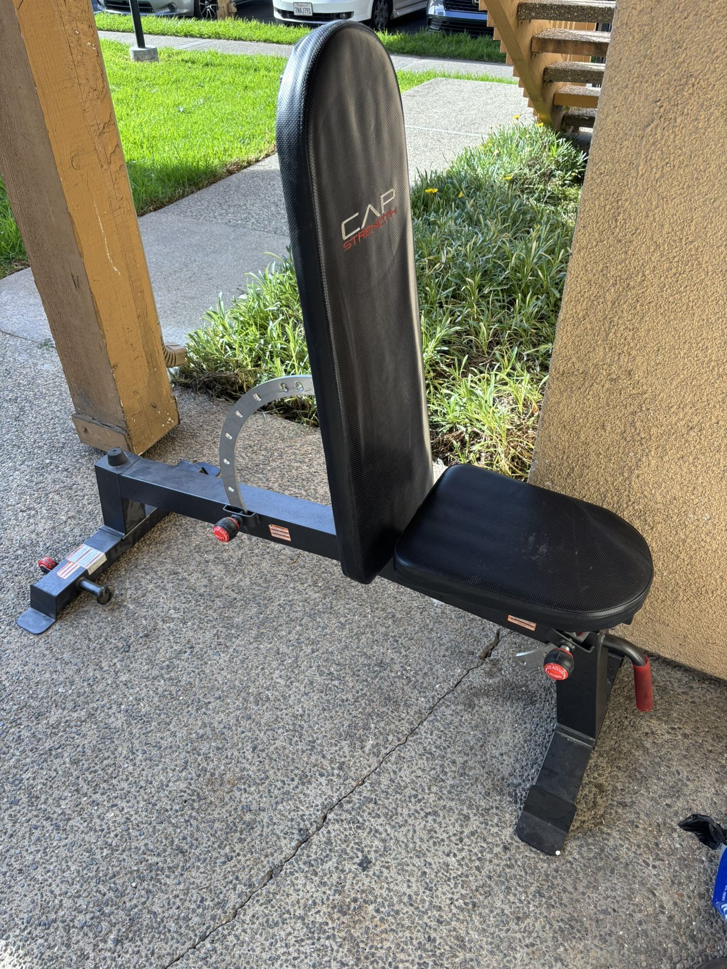 Adjustable Weights Bench $50 Firm