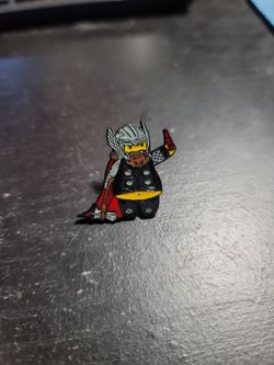 Fat Thor Pin (Yellow)