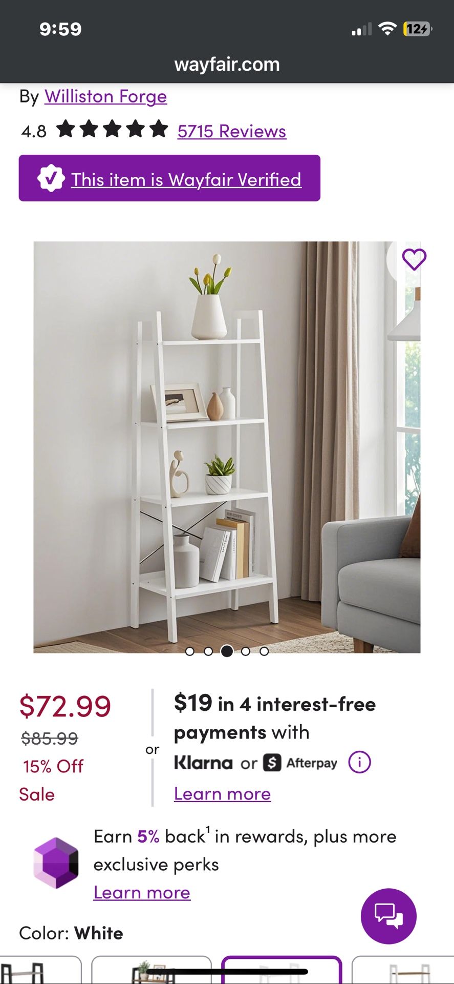 Bookshelf/bookcase 