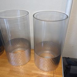 Must Pick Up By 3pm Tues 5/7 -  Large Glass Containers