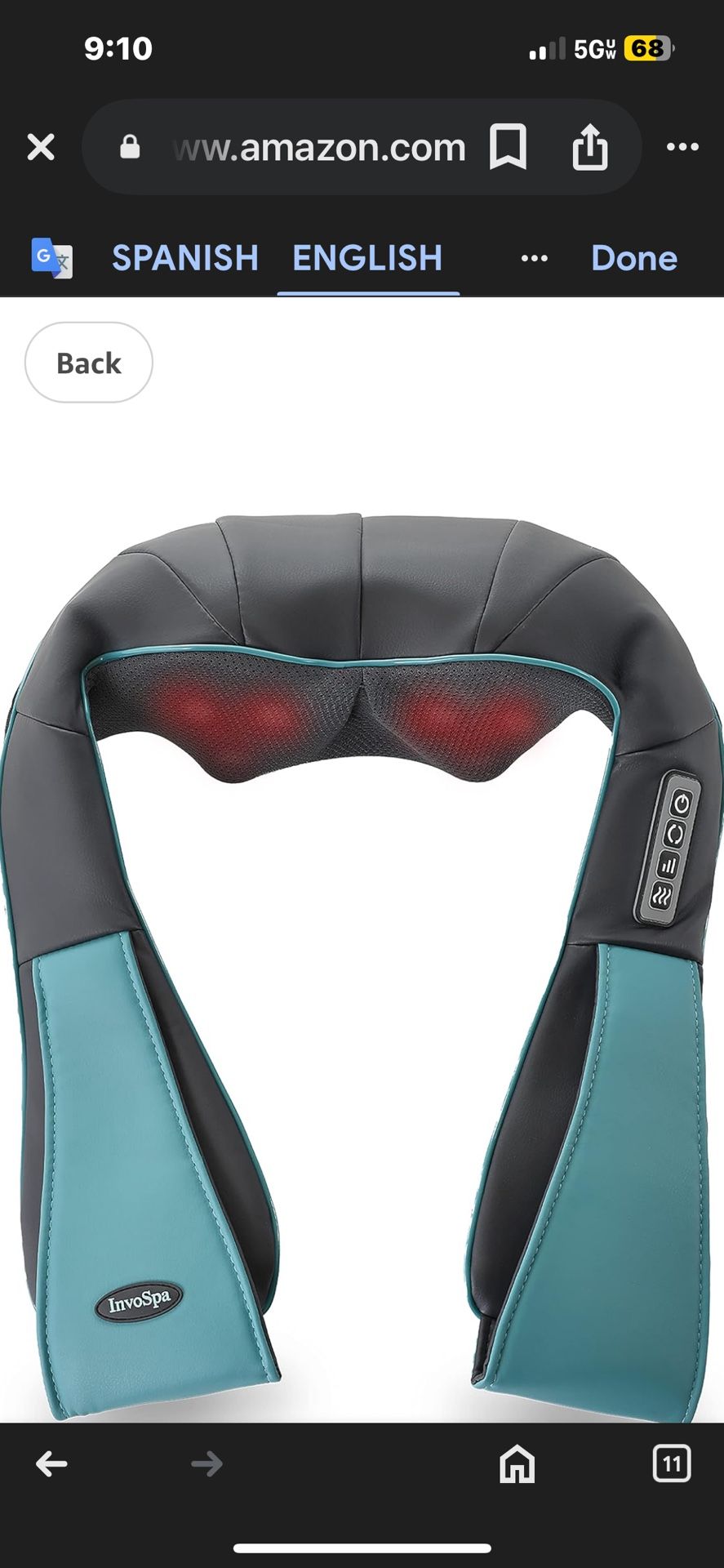 New Portable Neck/body Massager