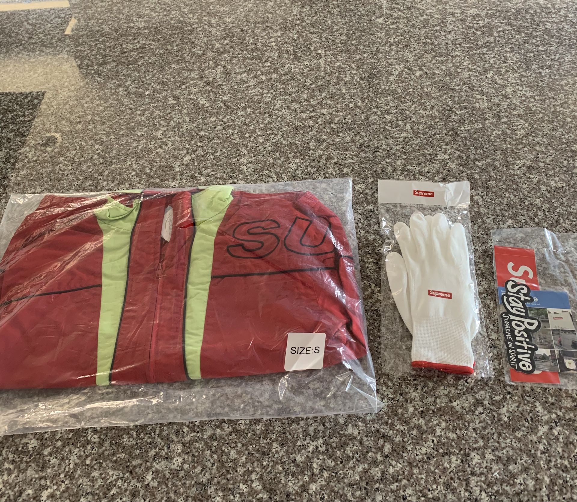 SUPREME ‘Piping Track Jacket’ Size Small