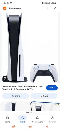 PS5 Disk Edition Edition w/ Controller Box and Headphones