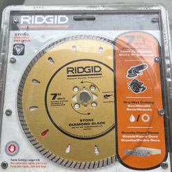 RIDGID 7” DIAMOND BLADE 