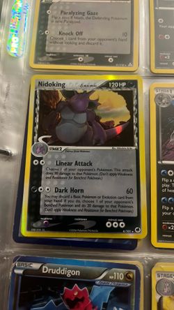 Nidoking Pokémon card 2006