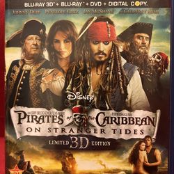 Pirates of the Caribbean On Stranger Tides Limited 3D Edition