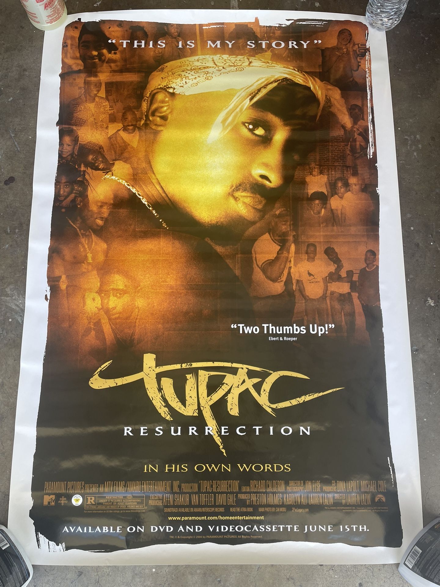 Tupac Resurrection Poster