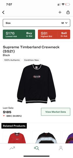 Supreme®/Timberland® Crewneck Size M
