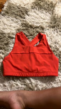 Sports bra.