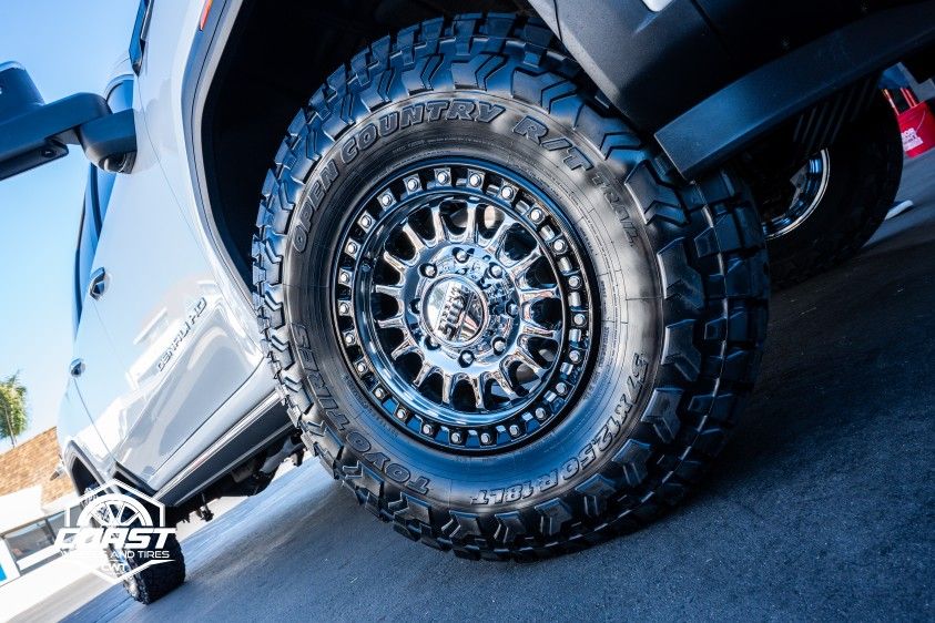 KMC IMS 18" 8x180 Triple Chrome Black Ring