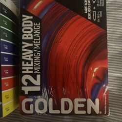 Golden Paint Mixing Fluid 