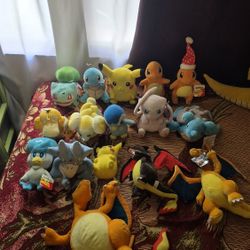 Pokemon Plushies 