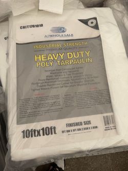 Lona heavy dury 10 x 10 ft.