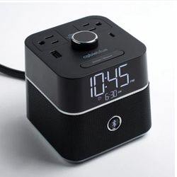 Alarm Clock, Bluetooth, Speaker, USB Charger 