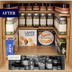 Spice Rack Bamboo