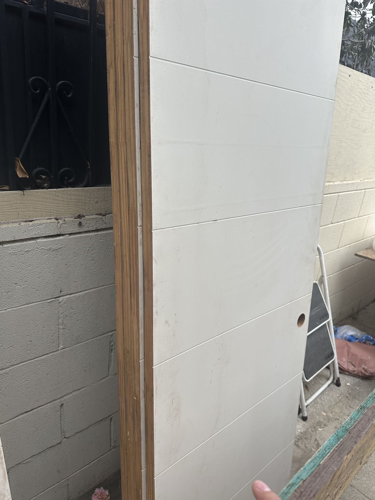 White Doors/ Puertas Blancas 30”x80”