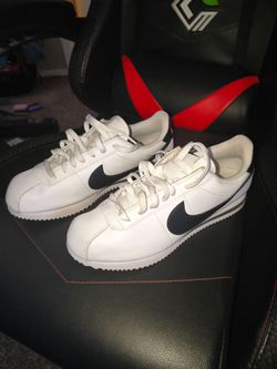 Nike Cortez White and Black Sneakers