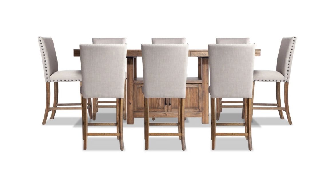 Dinning Table Set 9 Piece