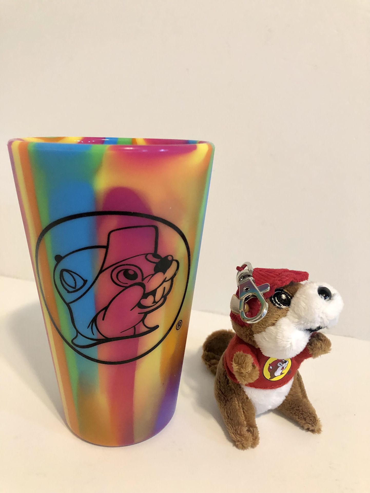 Texas Bucees New Silicone Cup And Beaver Keychain Plush Toy