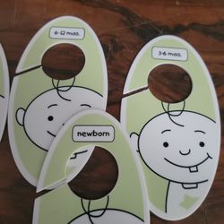 Baby Clothes Hanger Dividers