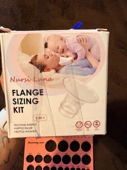 Flange sizing kit