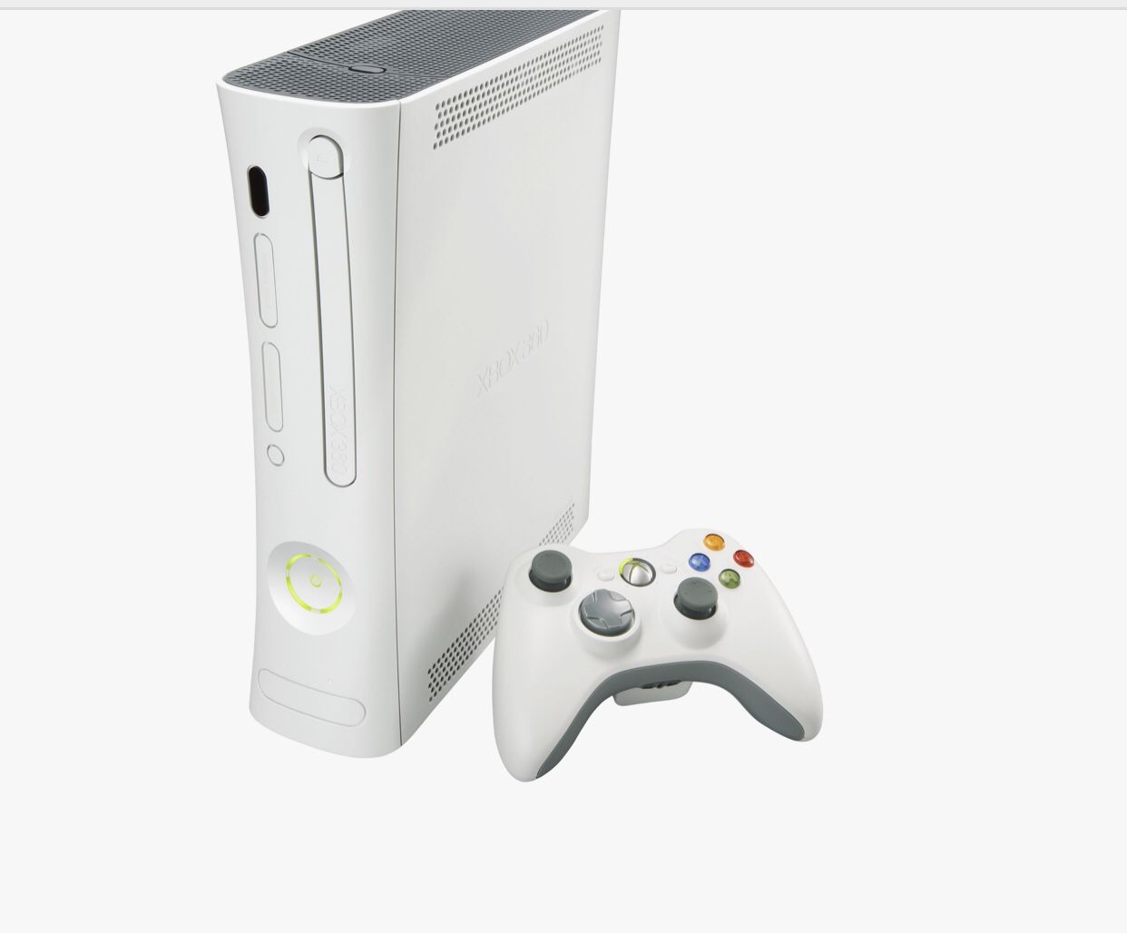 Xbox 360 With Headset And Games