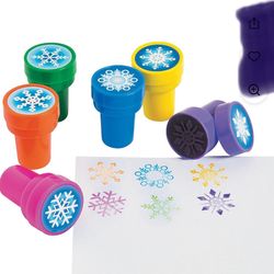 package of 24 pieces of Snowflake Stampers NIP