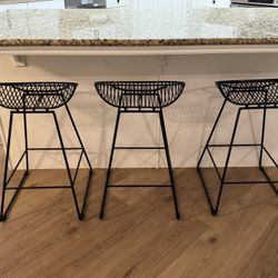 Three NEW Bar Stools