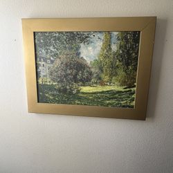 Painting With Gold Frame