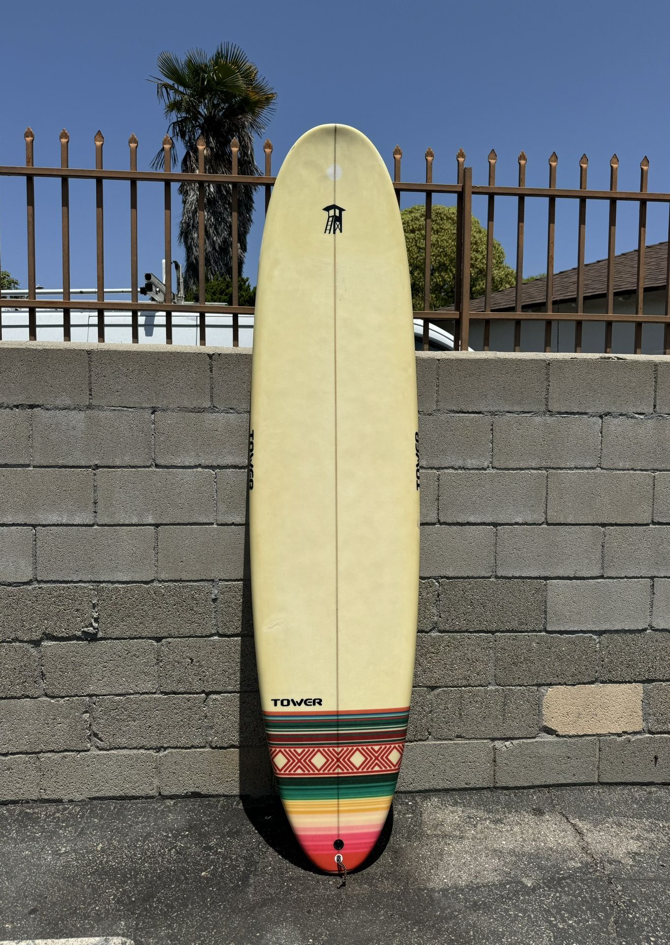 8’2” Longboard Surfboard