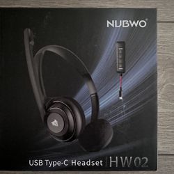 USB Type-C Headset With Mic