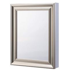 Glacier Bay 24 in. W x 30 in. H Rectangular Medicine Cabinet with Mirror