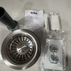 FREE Kraus sink Strainer , Outlet Plates , Modern Switches  
