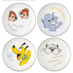 Disney Enamel Plates 
