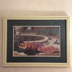 Beautifully framed picture