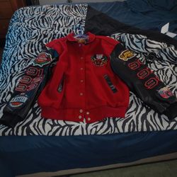 Chicago Bulls 3peat repeat championship jacket