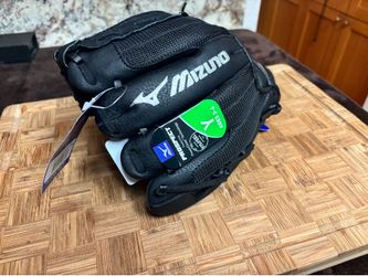 Mizuno Prospect PowerClose 10in Leather Glove Left Hand Black Baseball GPP1000Y3