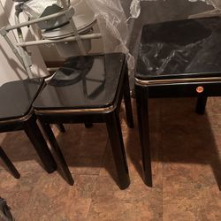 Black Table Set