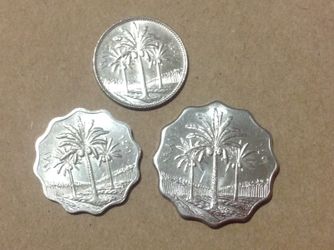 1981 Iraqi Coins, Lot of 3