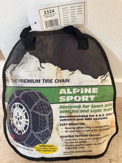 Alpine Sport Premium Tire Chains #2324