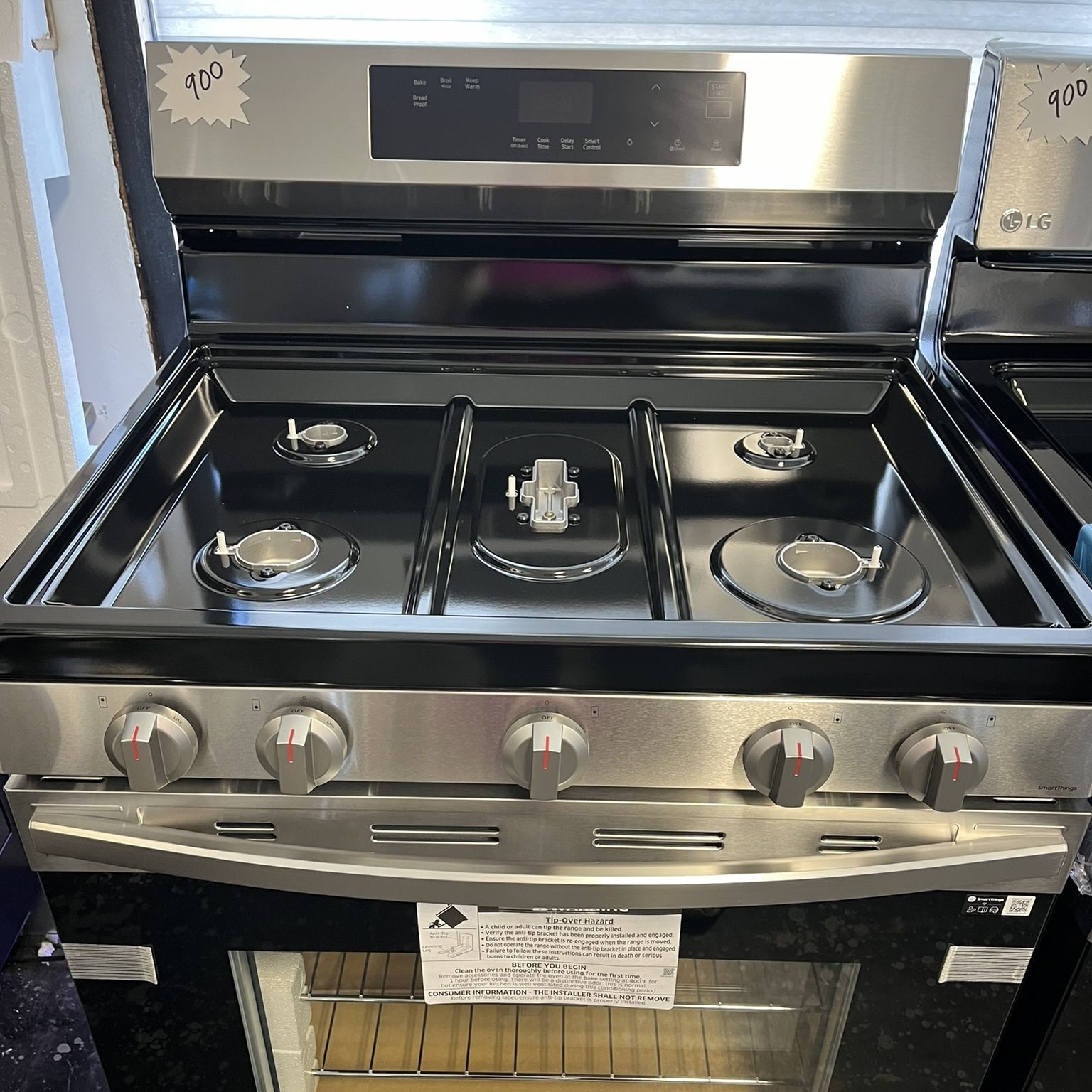 🚩🚩 Samsung Gas Stove Stainless Steel 🚩🚩🚩 Brand New 🚩🚩🚩