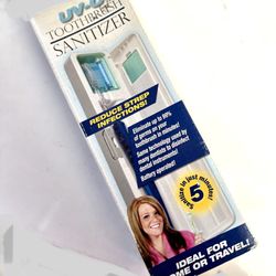 NEW - UV-C TOOTHBRUSH SANITIZER