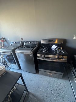 Stove washer and dryer