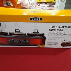 Belle Triple Slow Cooker