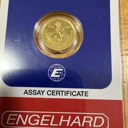 1/10 Oz Engelhard Prospector Gold
